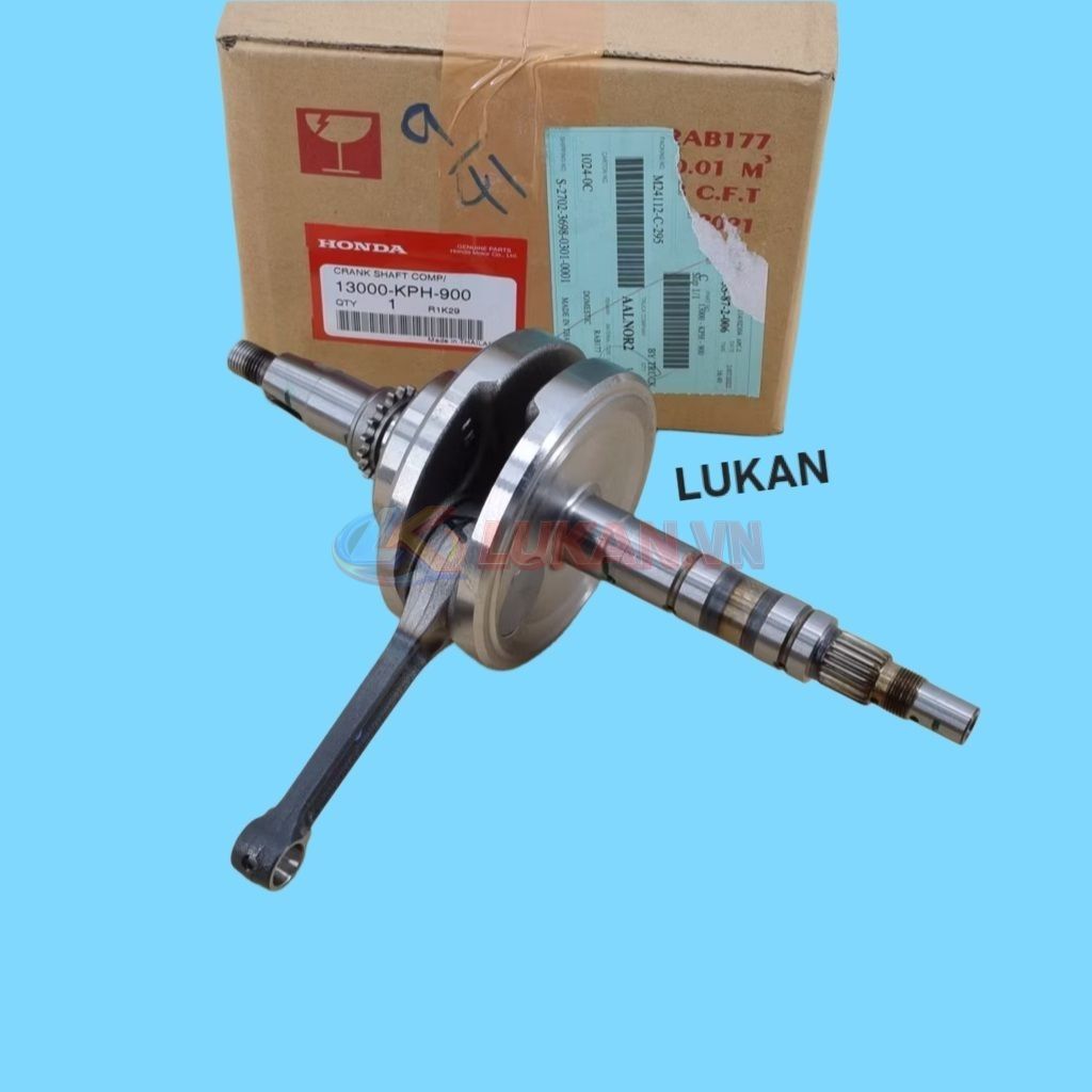 Dên trục khuỷu, biên động cơ xe FUTURE 2, NEO, X, WAVE 125... zin 13000-KPH-900 - Ảnh 2