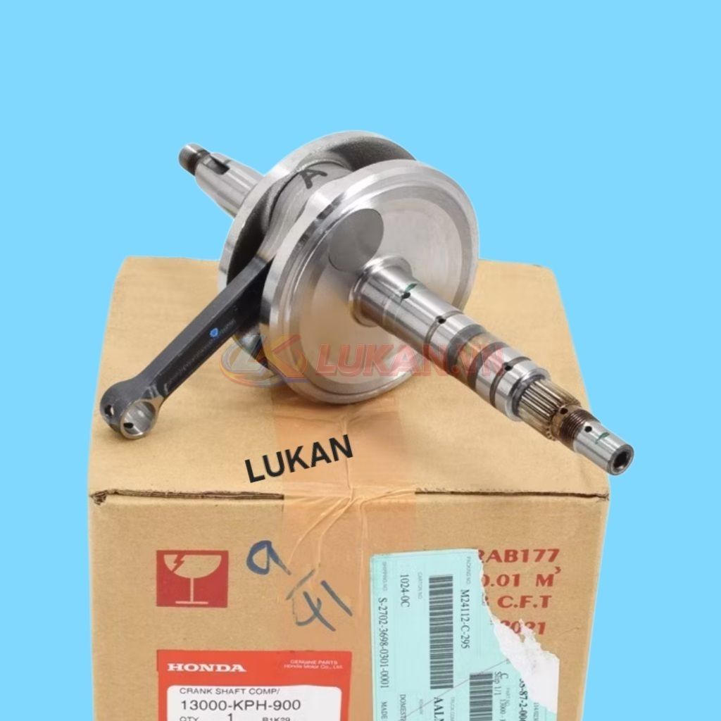 Dên trục khuỷu, biên động cơ xe FUTURE 2, NEO, X, WAVE 125... zin 13000-KPH-900 - Ảnh 4