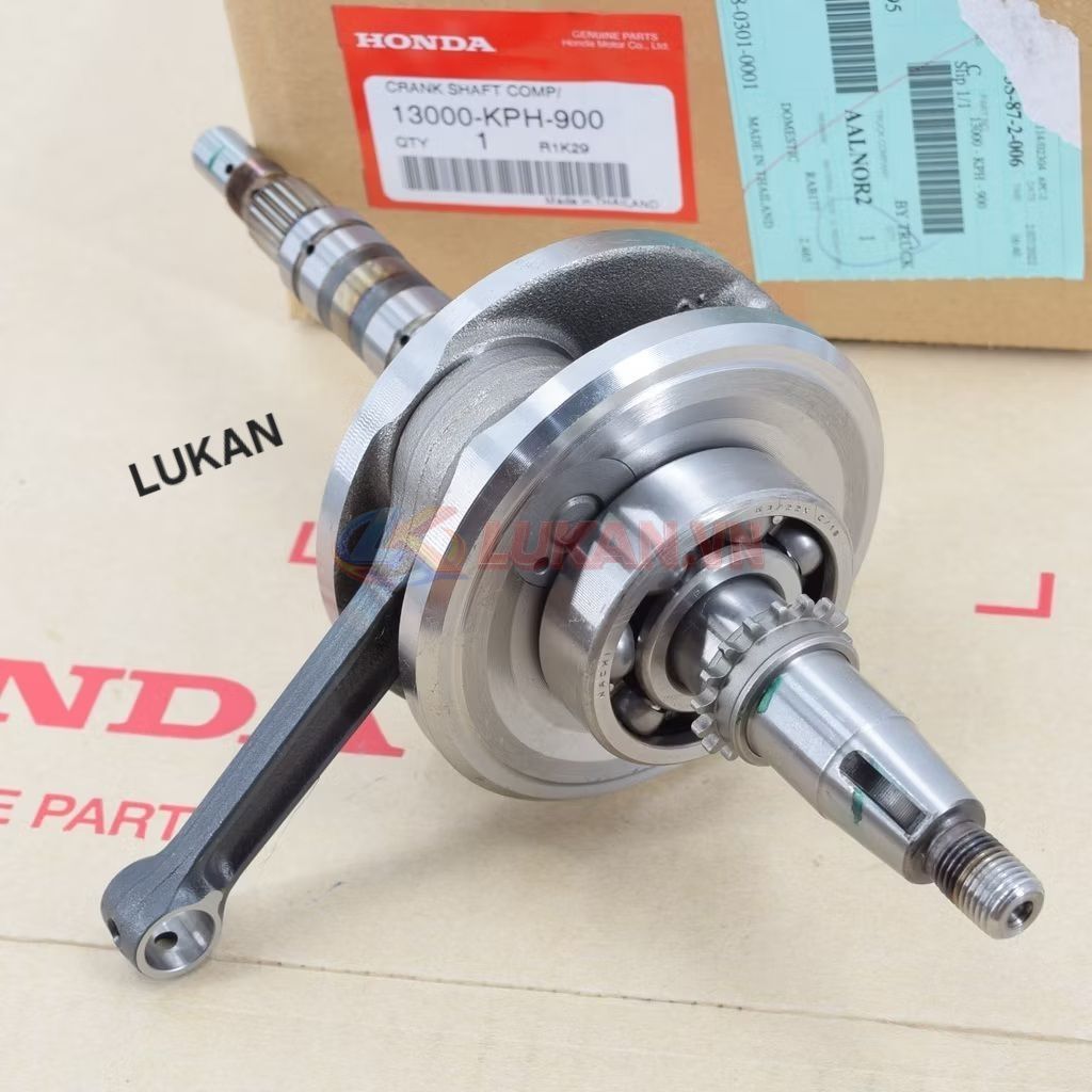 Dên trục khuỷu, biên động cơ xe FUTURE 2, NEO, X, WAVE 125... zin 13000-KPH-900 - Ảnh 6