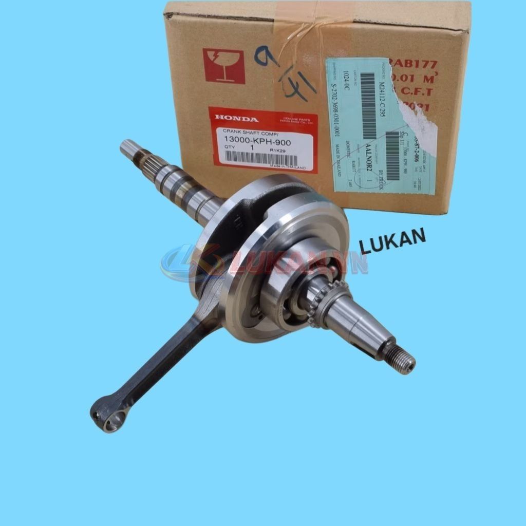 Dên trục khuỷu, biên động cơ xe FUTURE 2, NEO, X, WAVE 125... zin 13000-KPH-900 - Ảnh 7