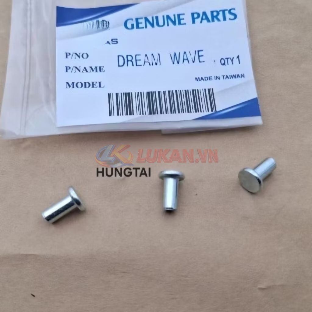 Bộ 3 đinh chốt, tán chuông nồi côn ba càng DREAM, WAVE, FUTURE.... - Ảnh 3