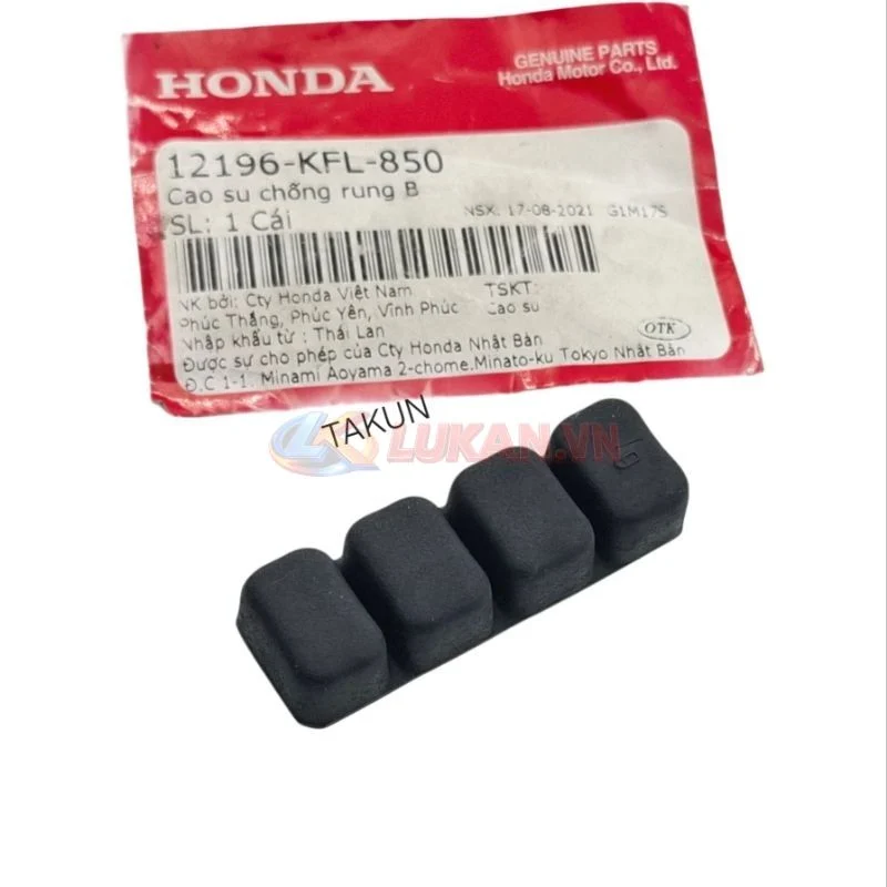 Cao su chống rung, lòng hơi xi lanh WAVE Thái 110, FUTURE 1... zin 12196-KFL-850