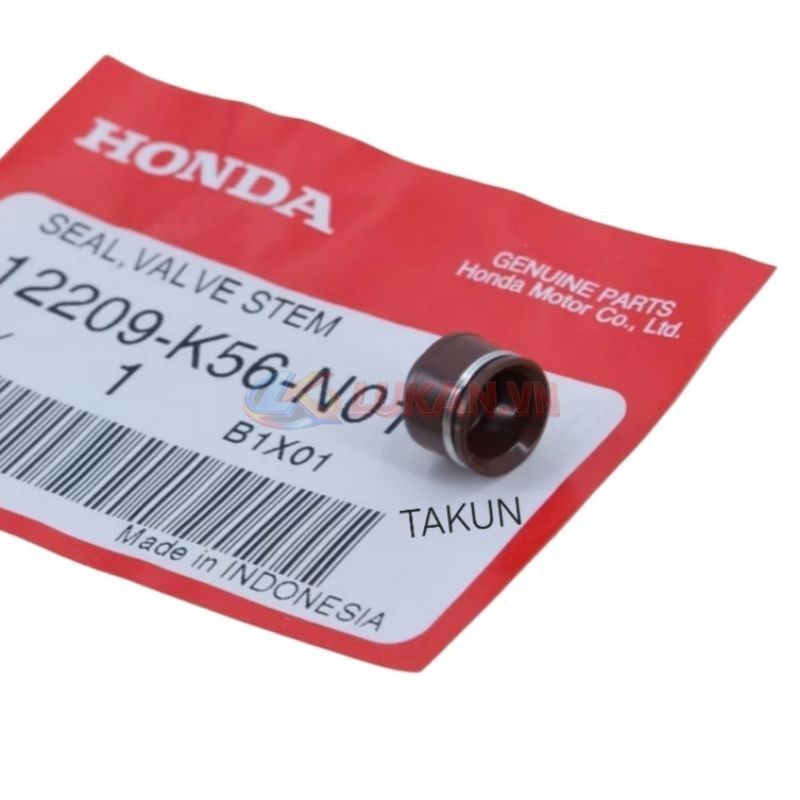 Phốt, phớt cây xupap đầu quylat WINNER, SONIC, CBR 150... zin 12209-K56-N01 - Ảnh 3