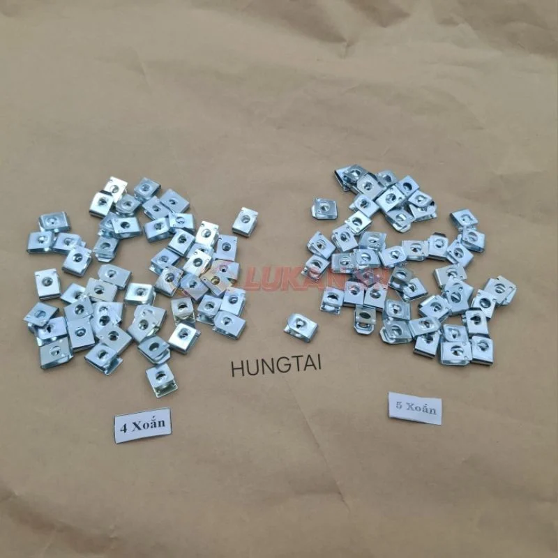 Pass kẹp vỏ nhựa dàn áo xe WAVE, FUTURE.... ren xoắn 4, 5li - Ảnh 2
