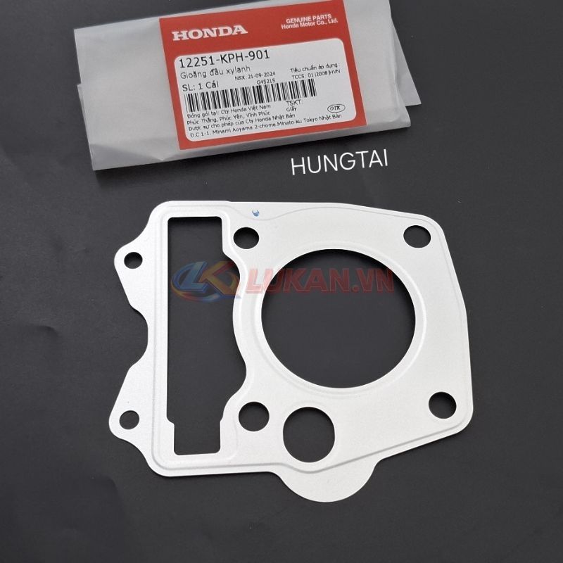 Gioăng, ron đầu bò quylat FUTURE 2, NEO, X 125... zin Honda 12251-KPH-901 - Ảnh 2