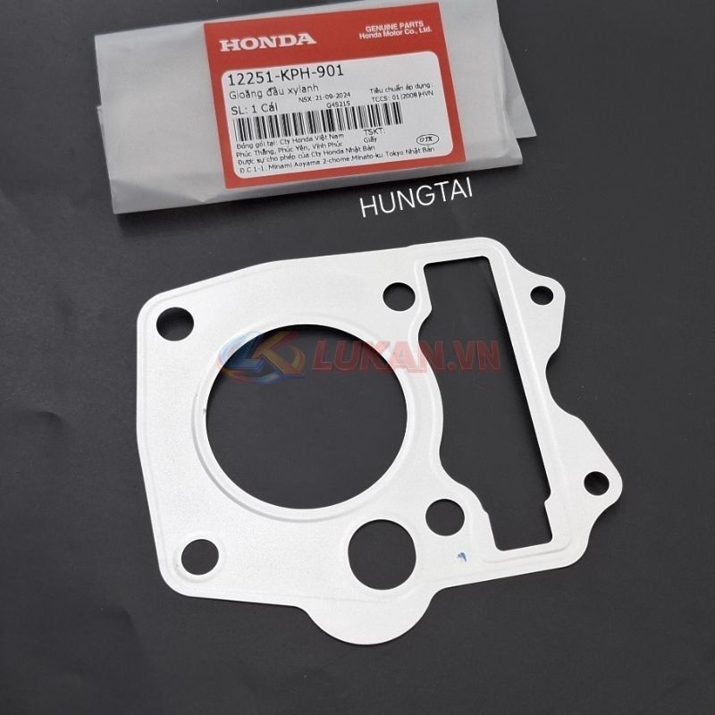Gioăng, ron đầu bò quylat FUTURE 2, NEO, X 125... zin Honda 12251-KPH-901 - Ảnh 3