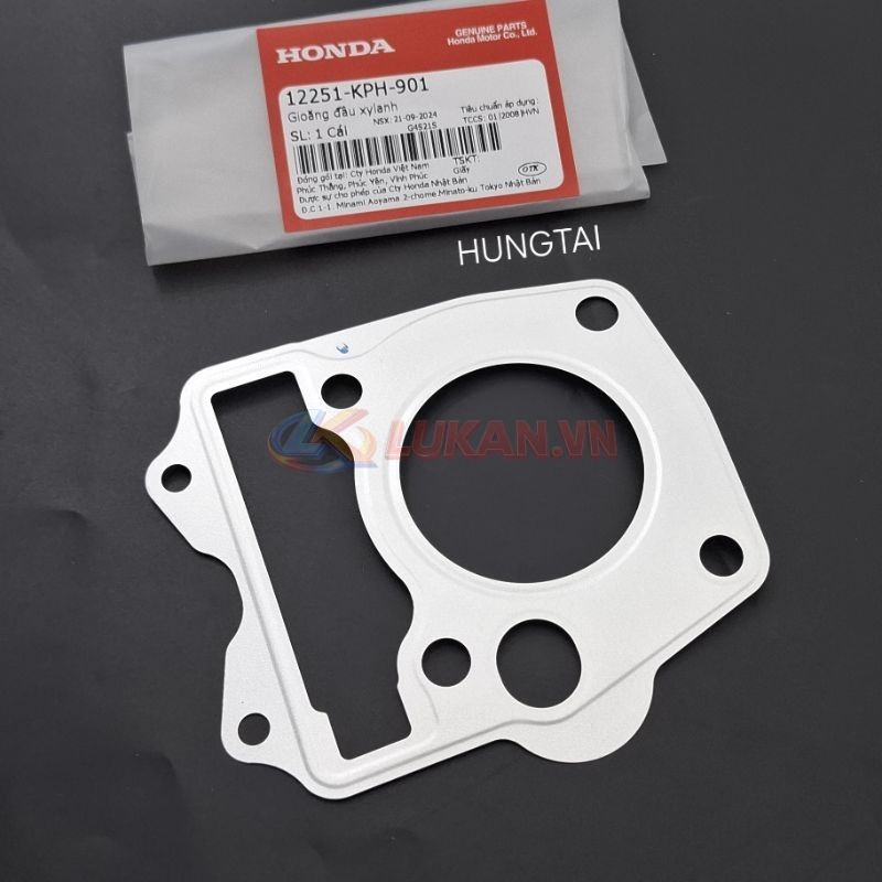 Gioăng, ron đầu bò quylat FUTURE 2, NEO, X 125... zin Honda 12251-KPH-901 - Ảnh 4