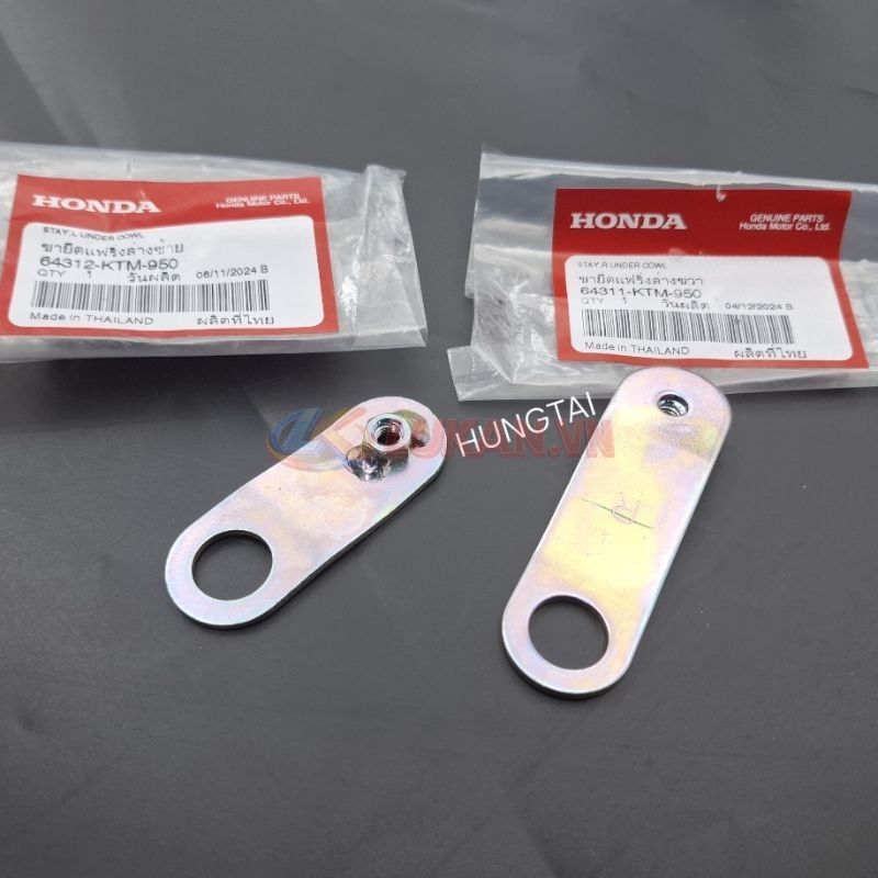 Cặp pass nhựa bửng yếm dưới FUTURE NEO, X 125.... zin 64312-KTM-950, 64311-KTM-950 - Ảnh 4