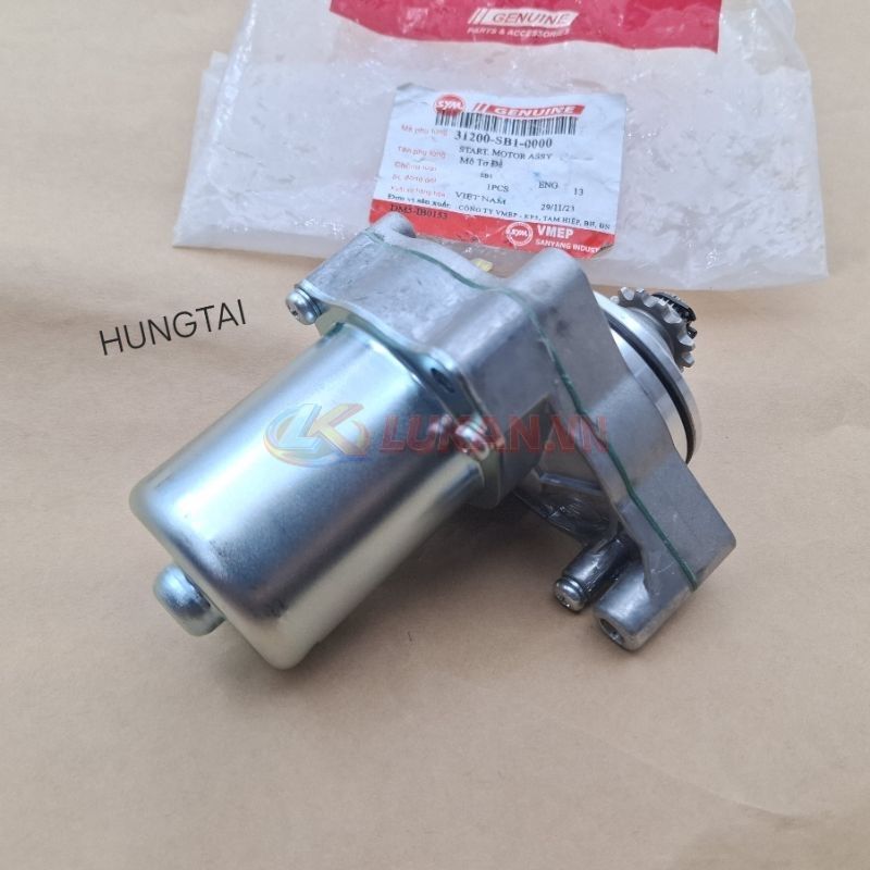 Củ motor đề khởi động SYM xe DREAM, WAVE 100... zin chính hãng - Ảnh 3