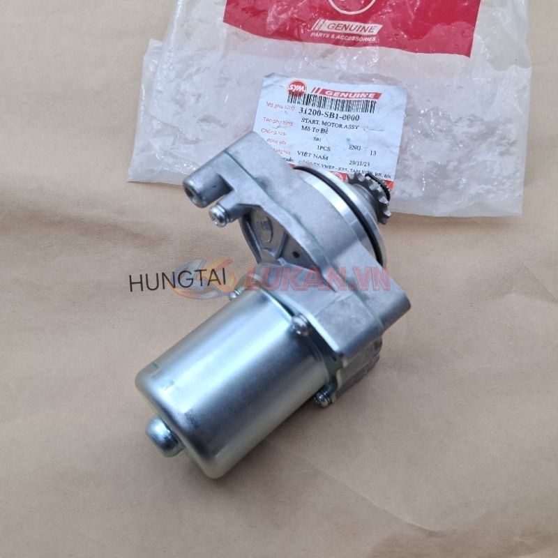 Củ motor đề khởi động SYM xe DREAM, WAVE 100... zin chính hãng - Ảnh 4