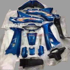 Bộ nhựa dàn áo, vỏ xe WAVE ALPHA Xanh ngọc, hàng đẹp cao cấp