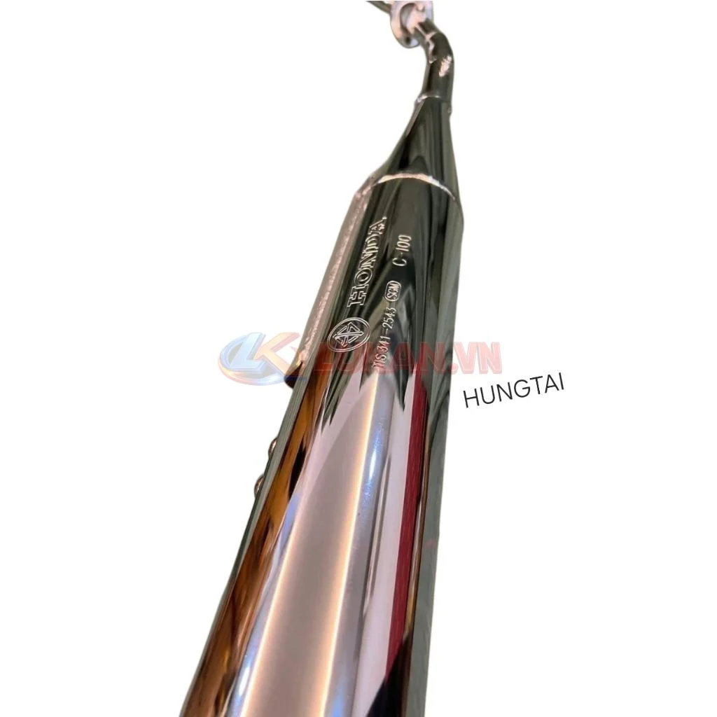 Cây pô ống xã xe DREAM Thái 2543 đít xéo hàng loại đẹp - Ảnh 2