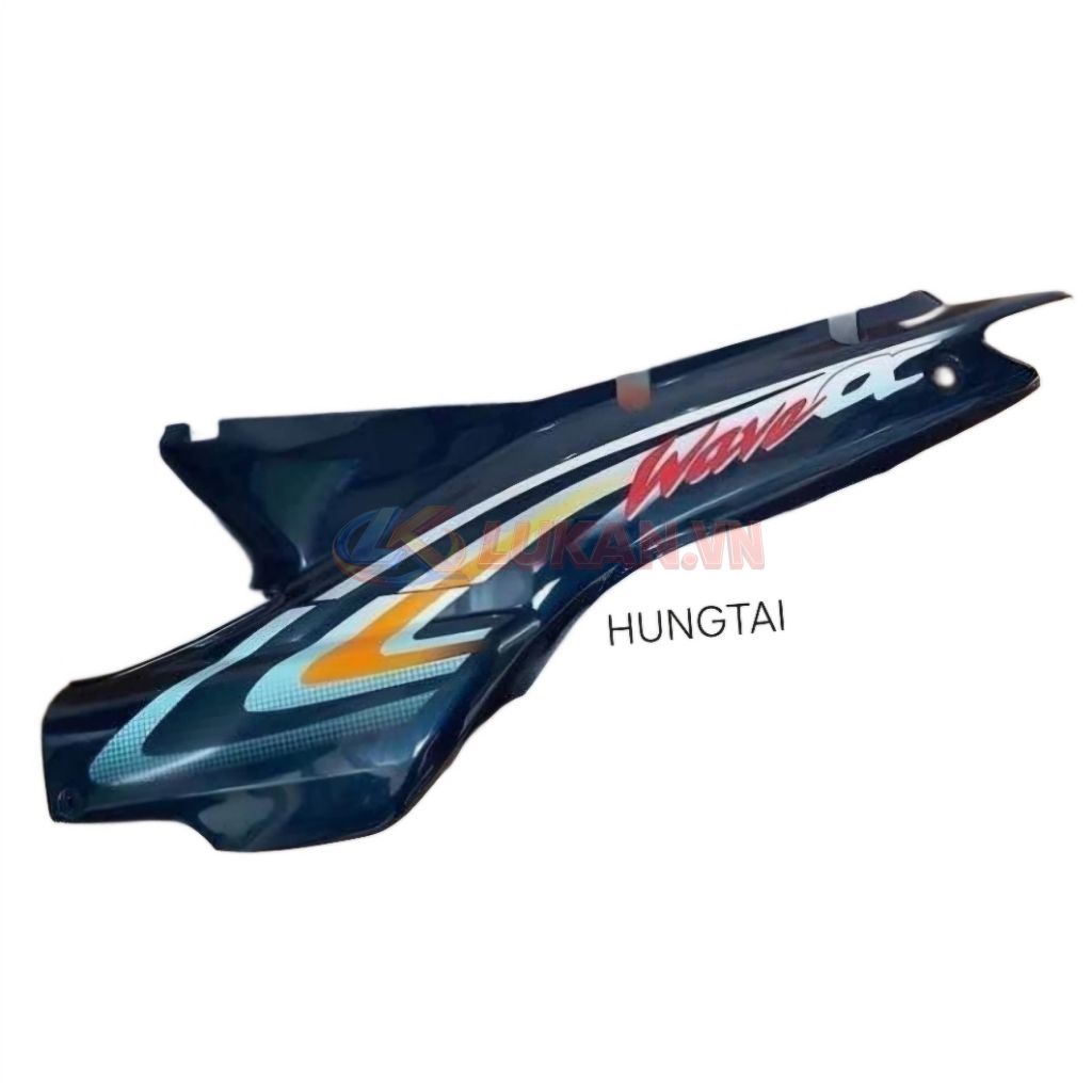 Cặp nhựa ốp võ thân sườn, áo WAVE ALPHA Xanh nhớt zin Honda - Ảnh 3