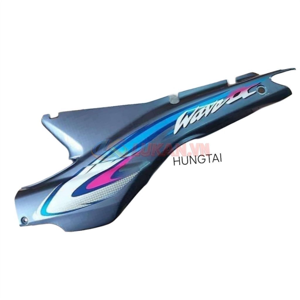 Cặp nhựa ốp vỏ thân sườn, áo WAVE ALPHA đời đầu Xám chuột zin