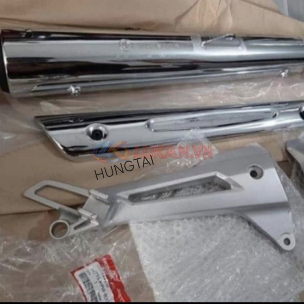 Cây pô ống xã xe DREAM Lùn 125 zin chính hãng Honda Thái - Ảnh 2