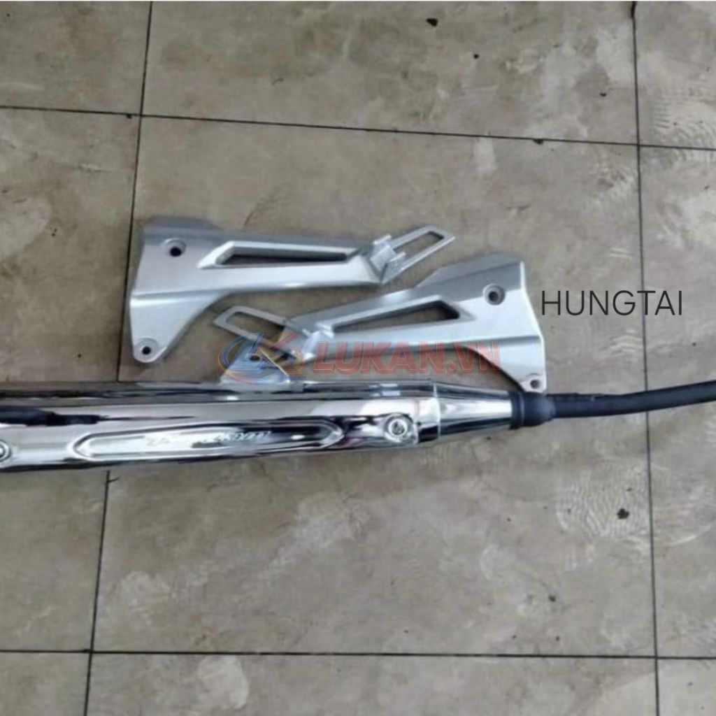 Cây pô ống xã xe DREAM Lùn 125 zin chính hãng Honda Thái - Ảnh 3