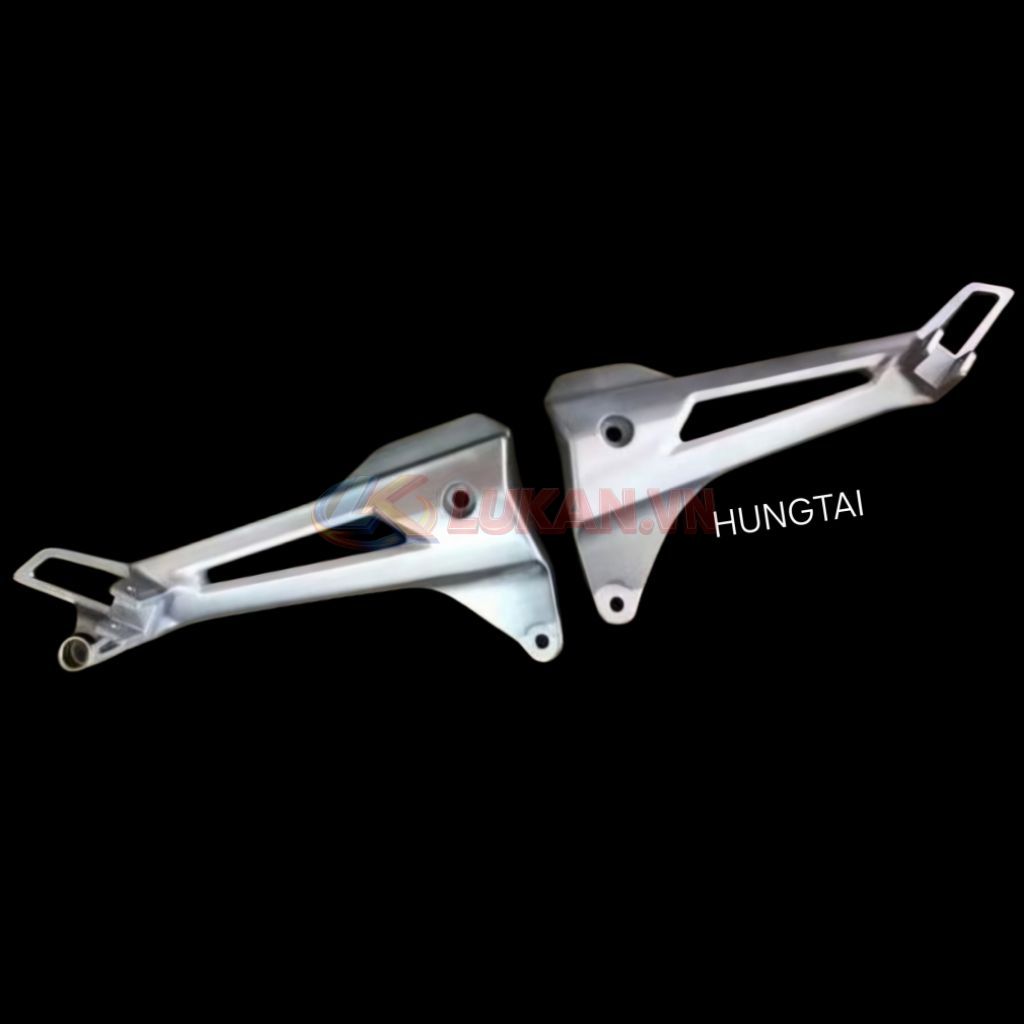 Cặp đùi pass nhôm gác chân sau xe DREAM Lùn 125.... loại đẹp