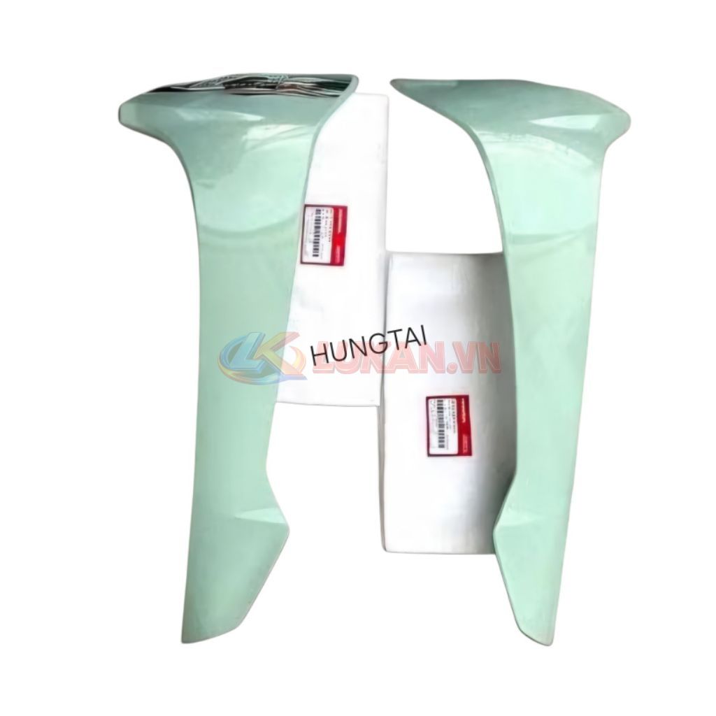 Cặp nhựa bửng cánh yếm ngoài WAVE A, ALPHA 110... Xanh nhạt zin