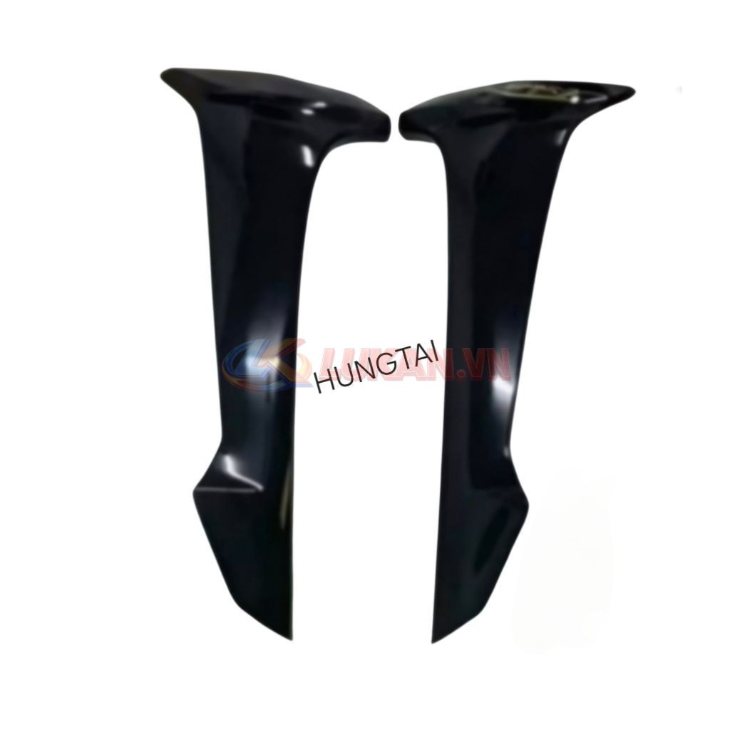 Cặp nhựa bửng cánh yếm ngoài WAVE A, ALPHA 110.... Đen bóng zin - Ảnh 3