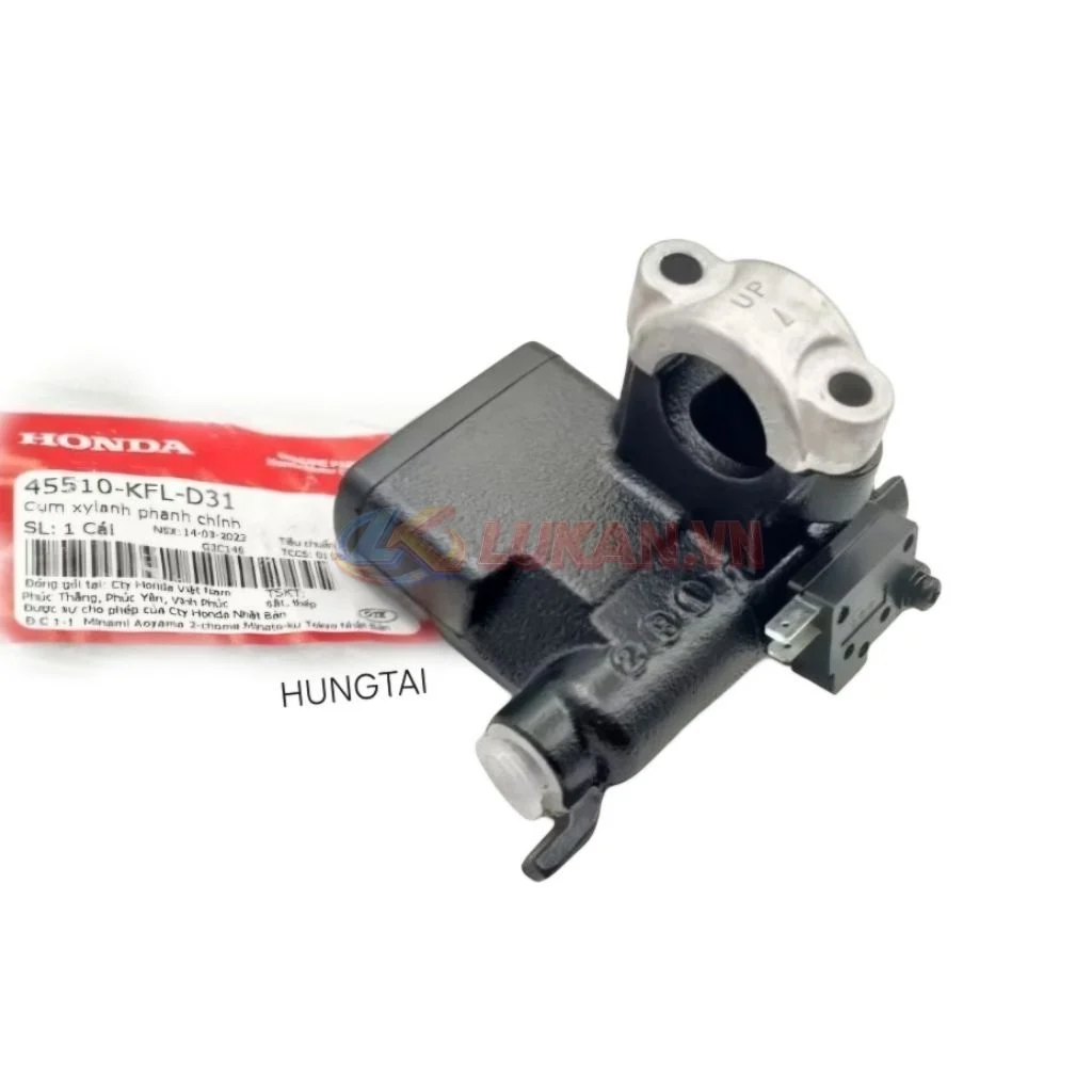 Cùm tay thắng, xilanh phanh dầu trên FUTURE 2, NEO, X 125... zin Honda 45510-KFL-D31 - Ảnh 2