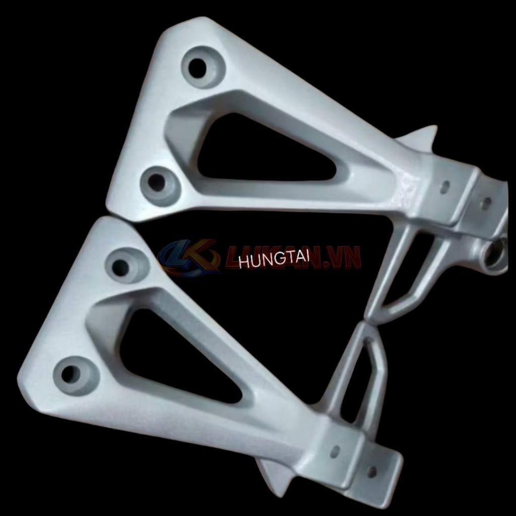 Cặp đùi pass nhôm gác chân sau WAVE S110, RS, RSX... zin Honda 50715-KWW-E00 - Ảnh 2