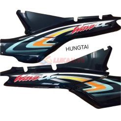 Cặp nhựa ốp võ thân sườn, áo WAVE ALPHA Xanh nhớt zin Honda