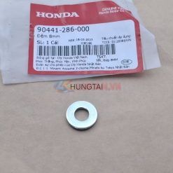 Đệm phẳng, lông đền đầu bò quylat FUTURE 2, NEO, MẬP, LED 125... 8mm zin 90441-286-000