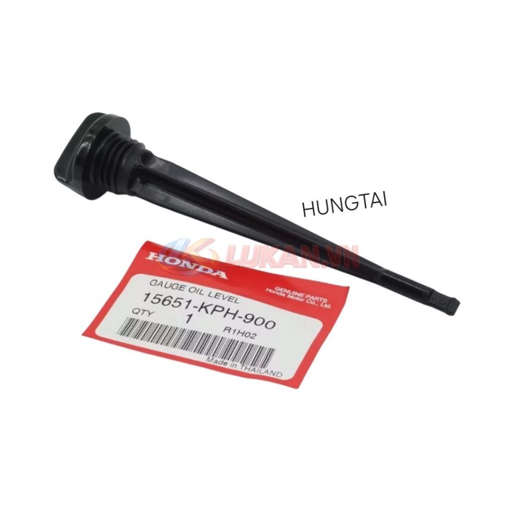 Cây ti nắp thăm dầu nhớt xe FUTURE 2, NEO 125... Đen zin 15651-KPH-900 - Ảnh 4