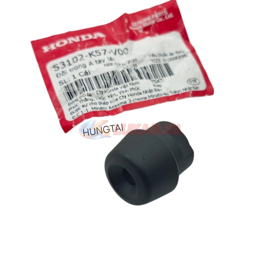 Gù đầu bao tay lái, đối trọng WAVE BLADE, ALPHA 110... zin 53102-K57-V00 - Ảnh 5