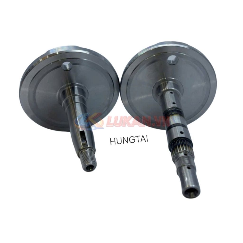 Cặp má dên đôn, trục khuỷu xe DREAM, WAVE, CUB.... biên cốt liền - Ảnh 3