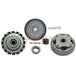 Bộ nồi, ly hợp côn tay xe CUB, CD, CL, 67... nguyên cụm đầy đủ