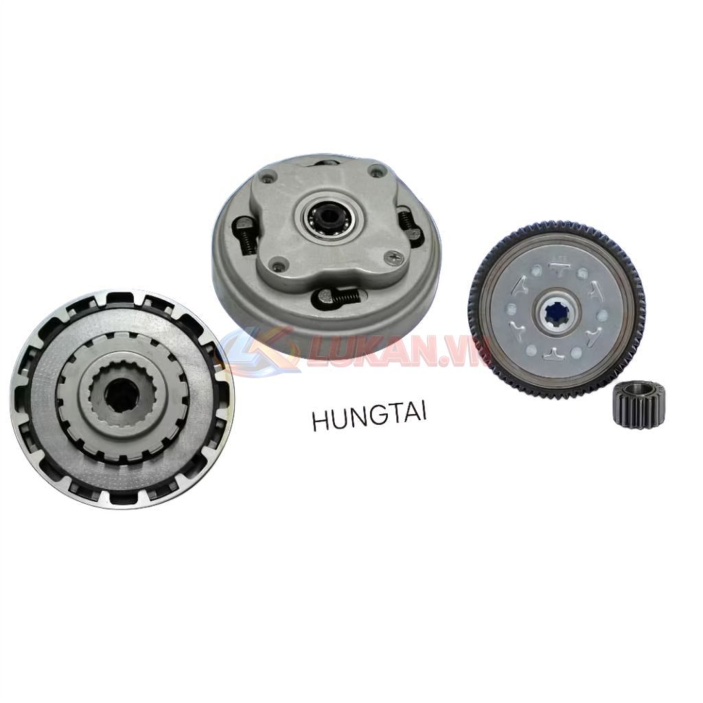 Bộ nồi, ly hợp côn tay xe CUB, CD, CL, 67... nguyên cụm đầy đủ - Ảnh 3