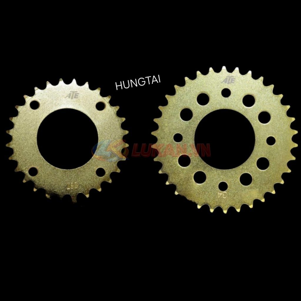 Bánh răng, nhông tải dĩa sau 415 WAVE A, RS, S110, RSX, FUTURE 125....5 ly đủ size - Ảnh 3