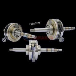 Cây dên đôn +5, trục khuỷu má vàng 99 DREAM, WAVE, CUB.... tay 94mm