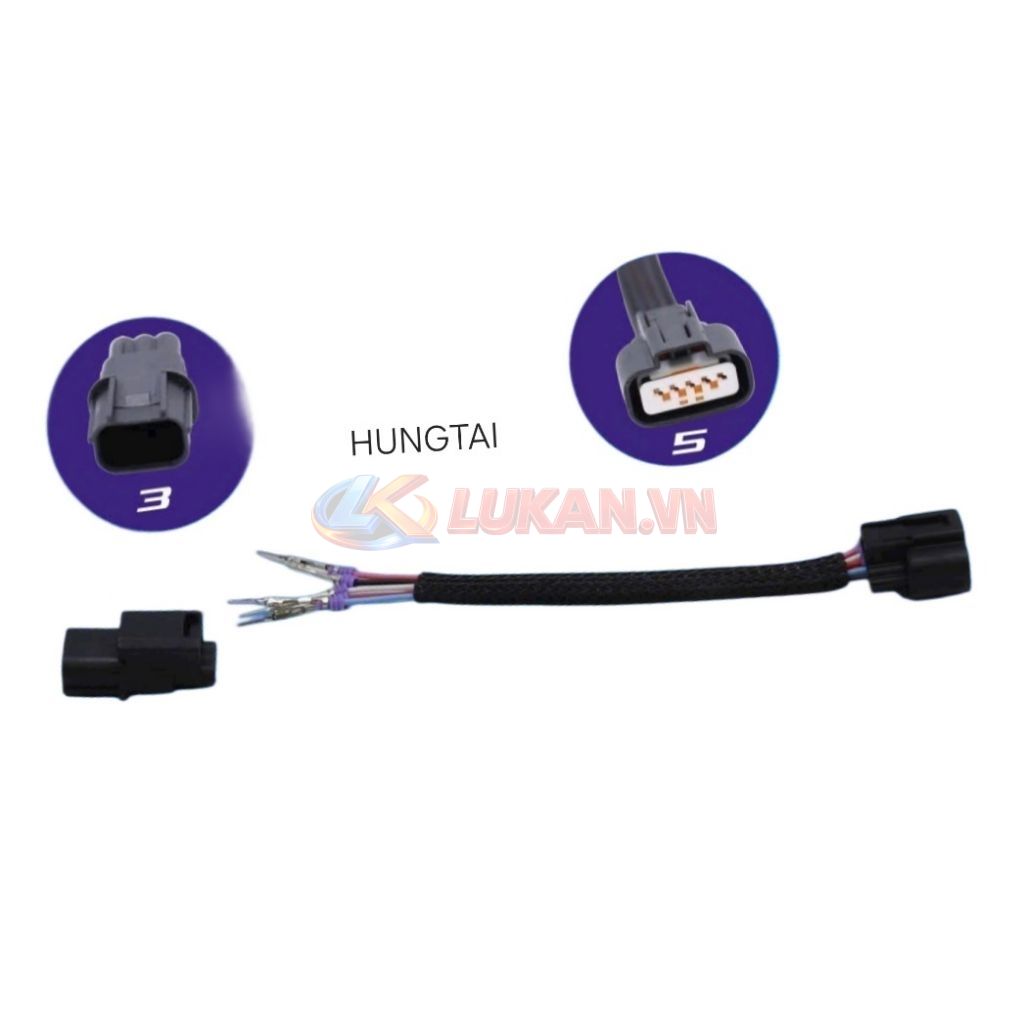 Dây ghim, giắc cắm chuyển đổi TPS 3 ra 5, Honda sang Yamaha