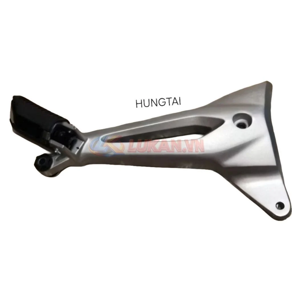 Cặp đùi pass nhôm, gác chân sau WAVE A, ALPHA, RS, S100... zin Honda - Ảnh 4