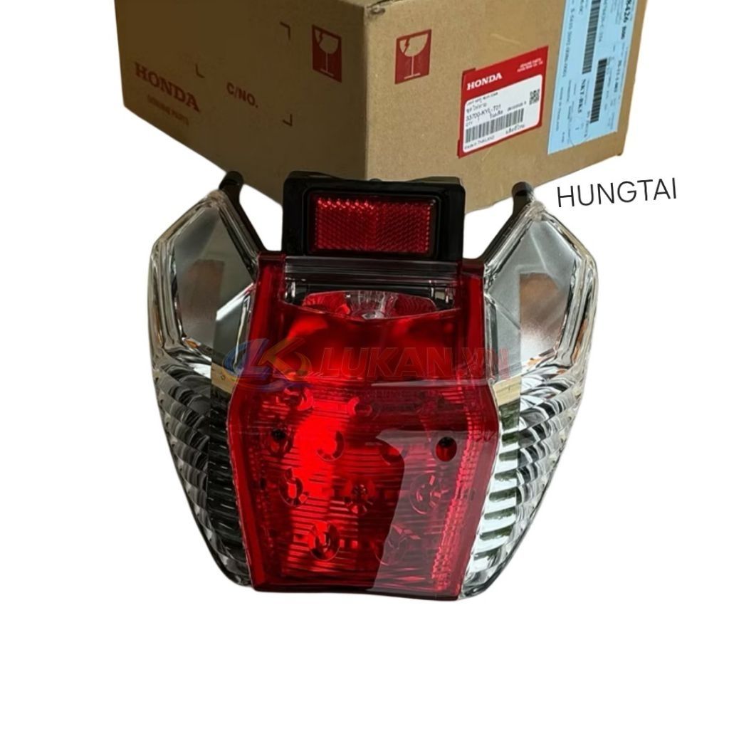 Cụm đuôi đèn hậu, lái stop FUTURE NEO, X, WAVE 125... zin Honda Thái