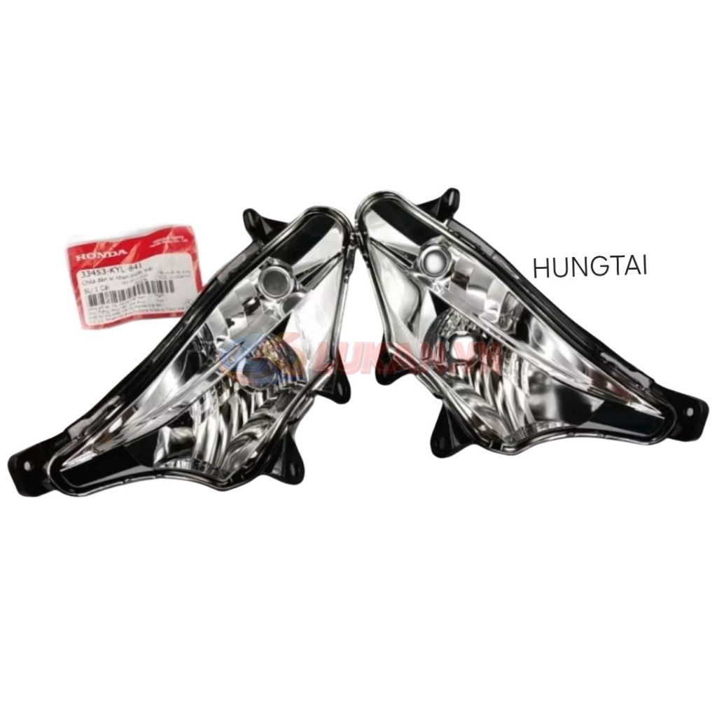 Cặp chóa trong, đế đèn xi nhan trước FUTURE X 125... demi zin Honda 33453-KYL-841 - Ảnh 3