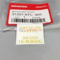 Tem thông số củ motor đề khởi động xe FUTURE 1 đời đầu zin 31200-KFL-850
