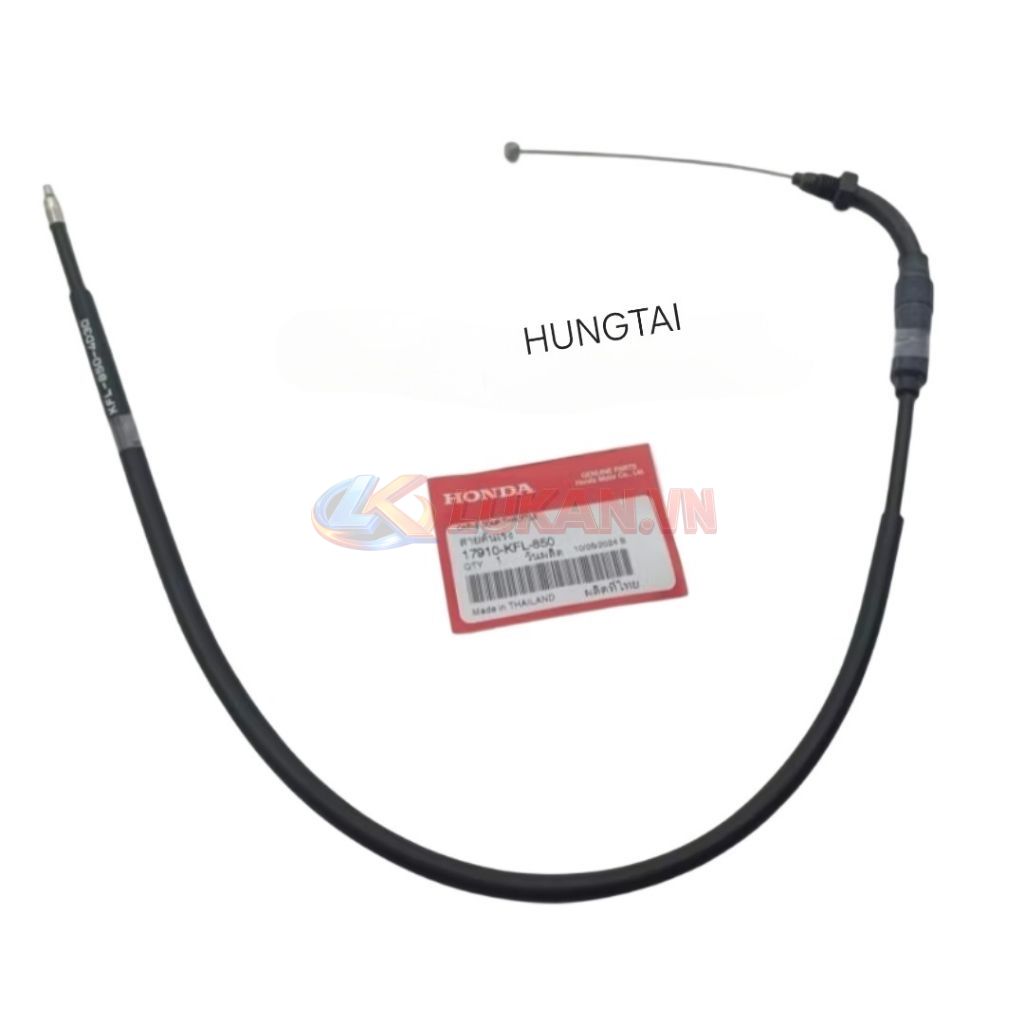 Sợi dây kéo ga xe WAVE Thái zin chính hãng Honda 17910-KFL-850 - Ảnh 3