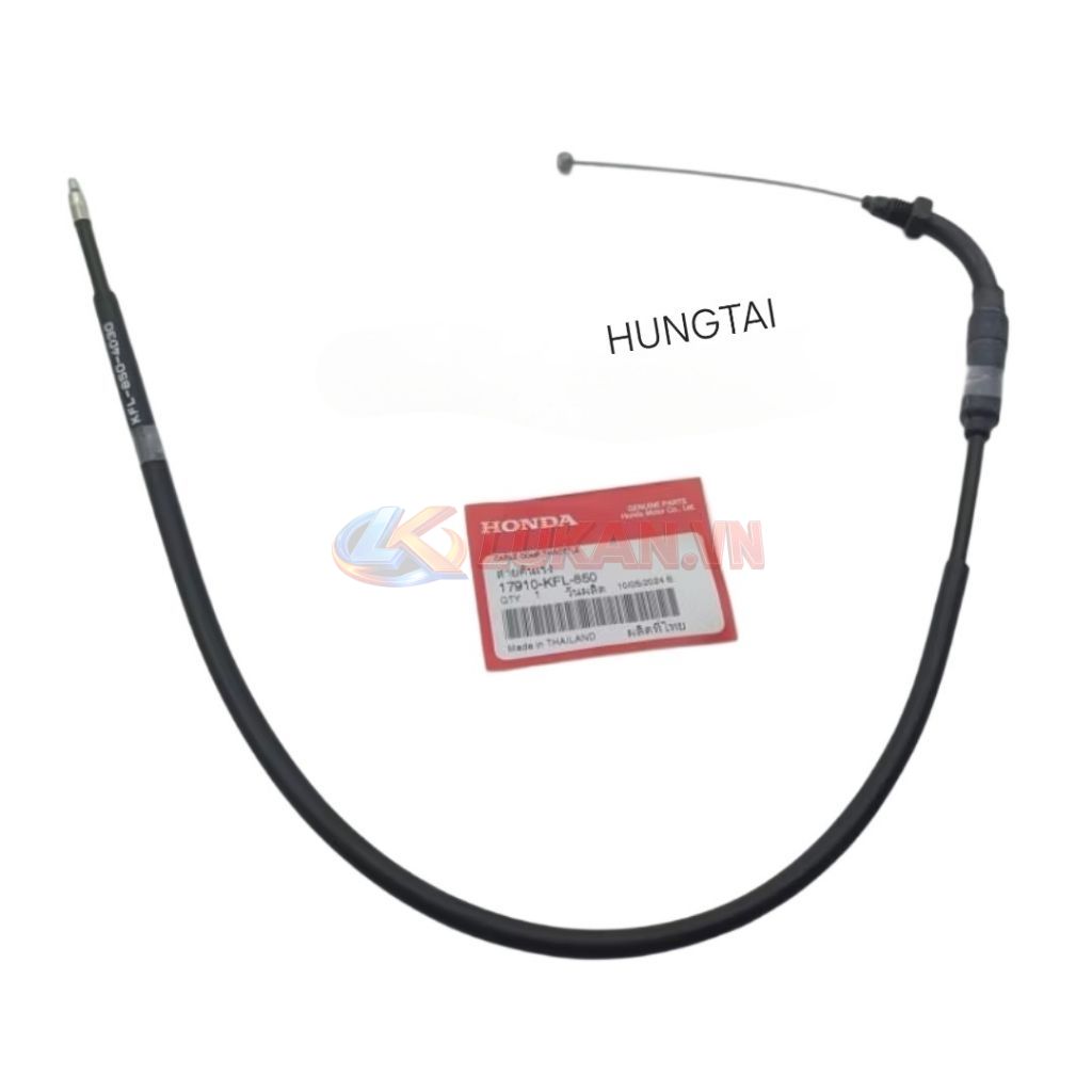 Sợi dây kéo ga xe WAVE Thái zin chính hãng Honda 17910-KFL-850 - Ảnh 4