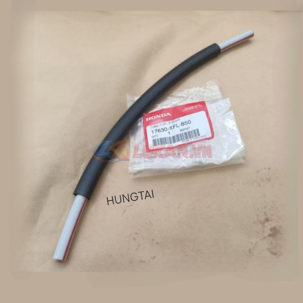 Ống cao su dây dẫn xăng WAVE Thái, FUTURE 1 đời đầu.... zin 17630-KFL-850 - Ảnh 3