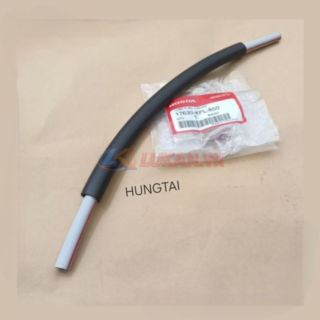 Ống cao su dây dẫn xăng WAVE Thái, FUTURE 1 đời đầu.... zin 17630-KFL-850