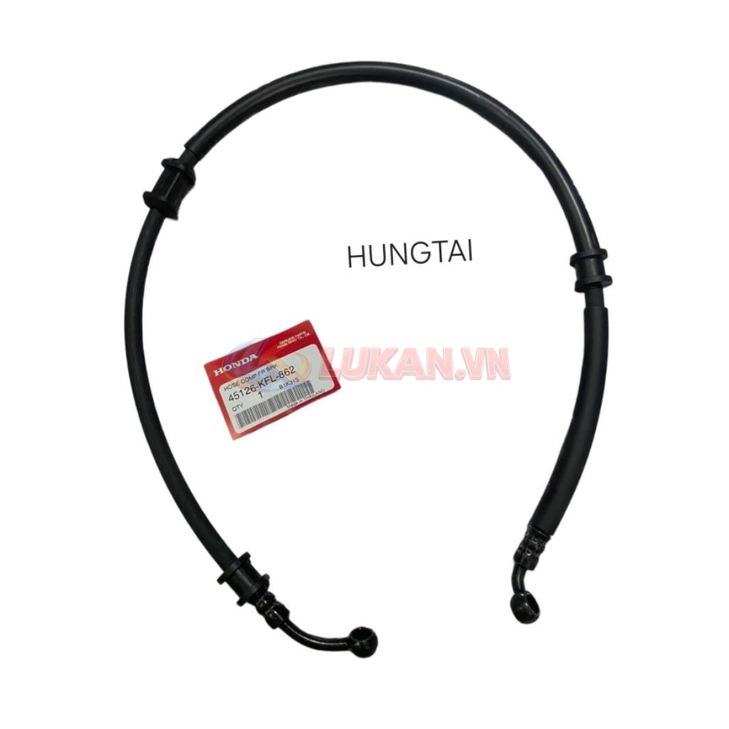 Ống dẫn dây dầu thắng, phanh đĩa xe WAVE Thái 110 zin Honda 45126-KFL-862