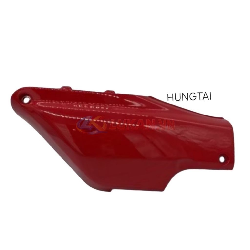 Nhựa nắp cốp phải, ốp bụng WAVE Thái Đỏ bóng zin Honda - Ảnh 3