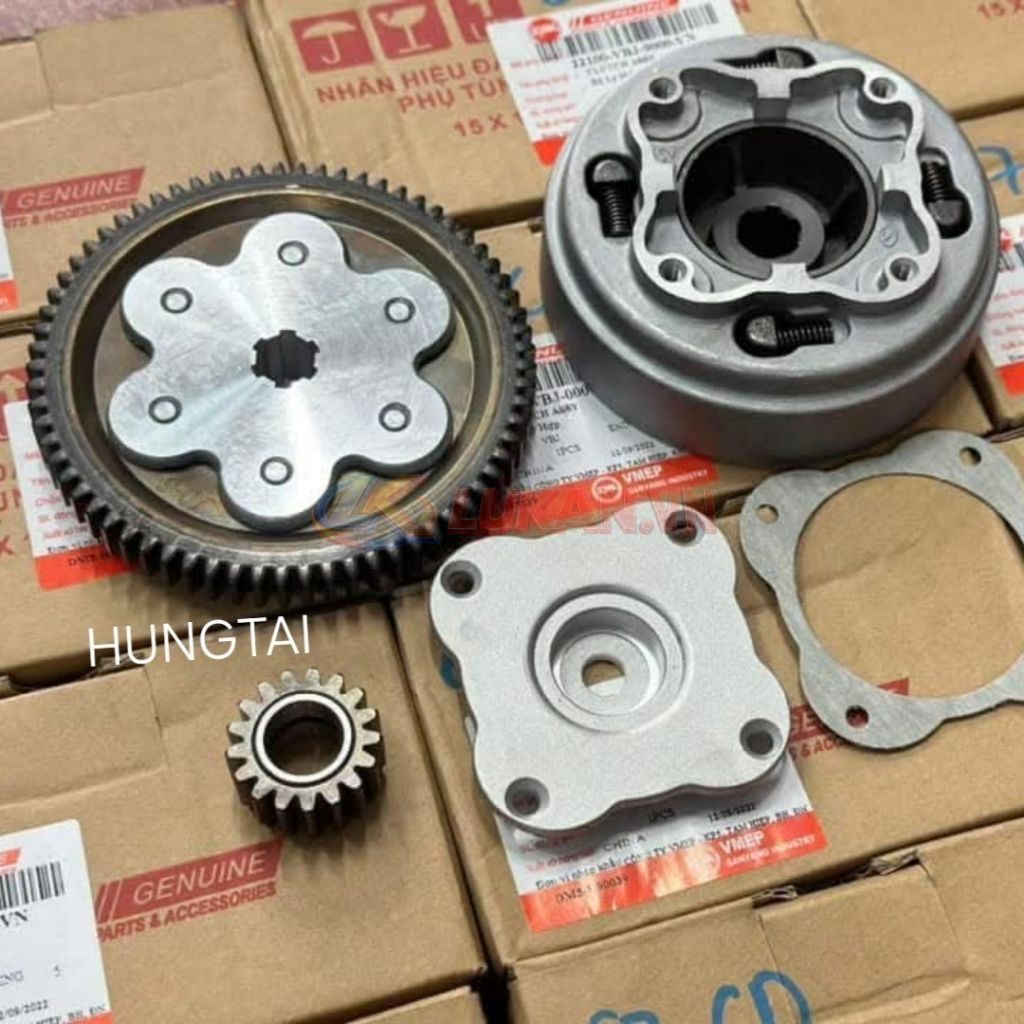 Bộ nhông nồi côn tay, ly hợp xe 67, CD, CL... zin chính hãng SYM - Ảnh 5