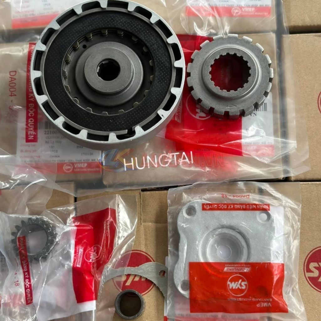 Bộ nhông nồi côn tay, ly hợp xe 67, CD, CL... zin chính hãng SYM - Ảnh 8