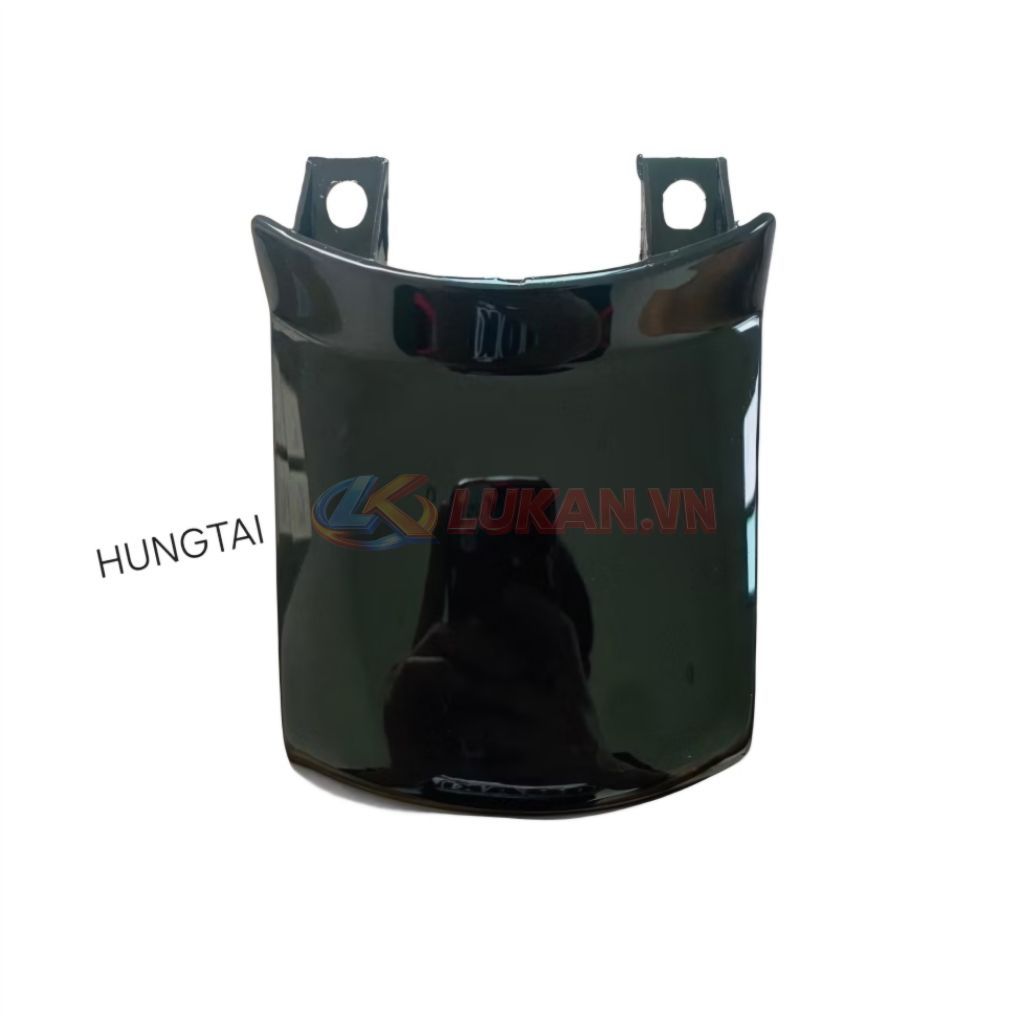 Nắp ốp vỏ nhựa đuôi, mu rùa WAVE Thái Đen zin chính hãng - Ảnh 2