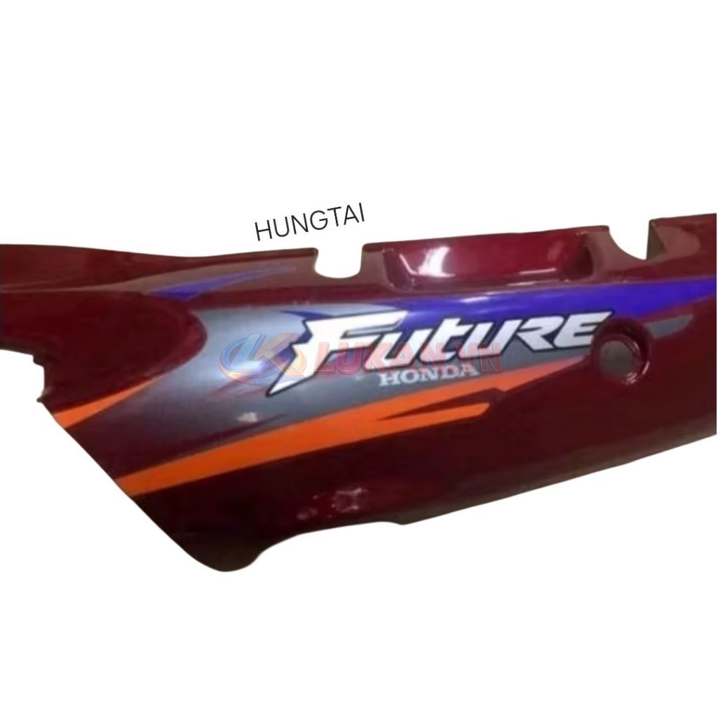Cặp nhựa ốp sườn, vỏ áo FUTURE 1 đời đầu Đỏ mận zin Honda - Ảnh 5
