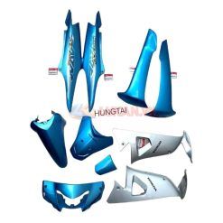 Bộ nhựa dàn áo, vỏ xe WAVE A 100, ALPHA 2016.... Xanh ngọc zin Honda
